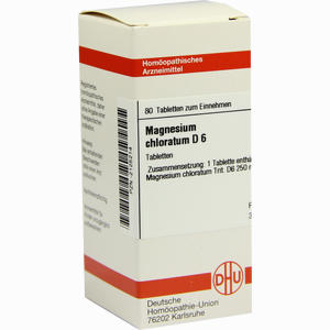 Magnesium Chlorat D6 Tabletten 80 Stück - ab 8,80 €