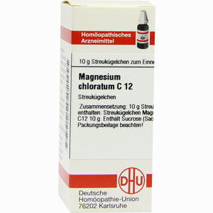 Magnesium Chloratum C12 Globuli 10 g - ab 8,71 €