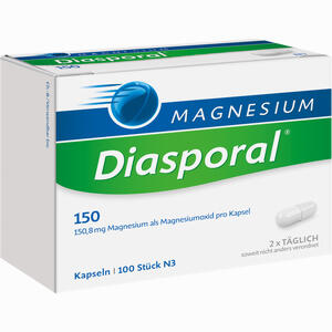 Magnesium Diasporal 150 Kapseln 100 Stück - ab 11,83 €