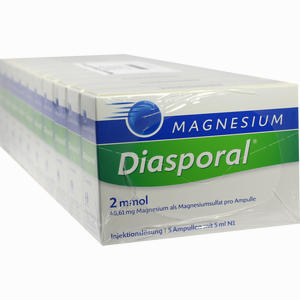Magnesium Diasporal 2mmol Ampullen 50 x 5 ml - ab 52,24 €
