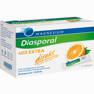 Magnesium- Diasporal 400 Extra Direkt Granulat 50 Stück - ab 14,62 €