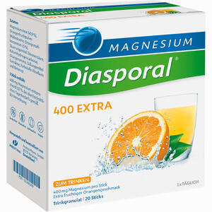 Abbildung von Magnesium- Diasporal 400 Extra (trinkgranulat)  20 Stück