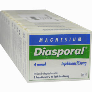 Magnesium- Diasporal 4mmol Injektionslösung Ampullen 50 x 2 ml - ab 59,14 €