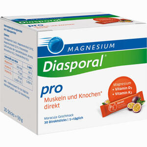 Magnesium Diasporal Pro+ D3+ K2 Muskeln+ Knochen Direkt 30 Stück - ab 11,17 €