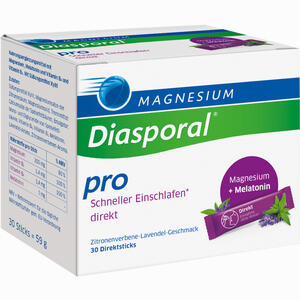 Magnesium Diasporal Pro Schneller Einschlafen Dir.  30 Stück - ab 10,94 €