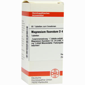 Magnesium Fluor D4 Tabletten 80 Stück - ab 0,00 &euro;