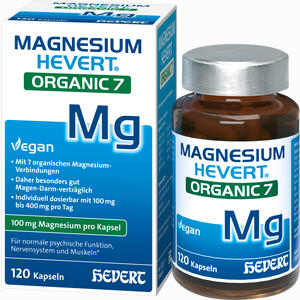 Magnesium Hevert Organic 7 120 Stück - ab 11,88 &euro;