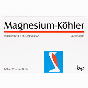 Magnesium- Köhler Kapseln 1 x 30 Stück - ab 6,58 €