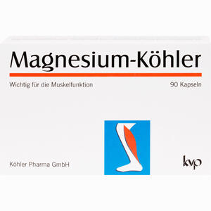 Magnesium- Köhler Kapseln 1 x 90 Stück - ab 15,81 €