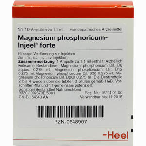 Magnesium Phosphoricum- Injeel Forte Ampullen  10 Stück - ab 17,20 €