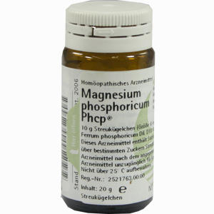 Magnesium Phosphoricum Phcp Globuli  20 g - ab 7,97 €