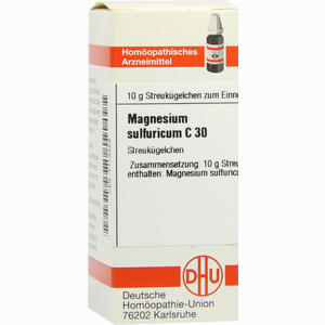 Magnesium Sulfuric C30 Globuli 10 g - ab 8,40 €