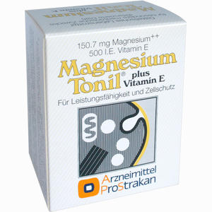 Magnesium Tonil Plus Vitamin E Kapseln 50 Stück - ab 16,33 €