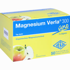 Magnesium Verla 300 Apfel Granulat 50 Stück - ab 12,92 €