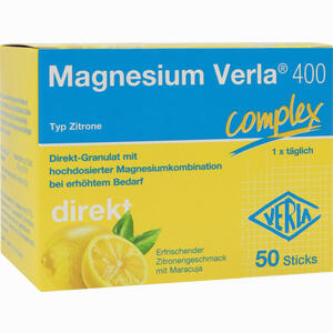 Magnesium Verla 400 Direkt- Granulat  50 Stück Magnesium Verla 400 Direkt- Granulat  50 Stück