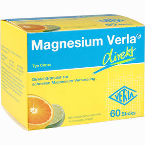 Magnesium Verla Direkt Citrus Granulat 60 Stück