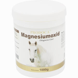 Magnesiumoxid Vet Pulver PRODOCA Knut GÃ¼nther e.K. 1000 g - ab 4,97 &euro;