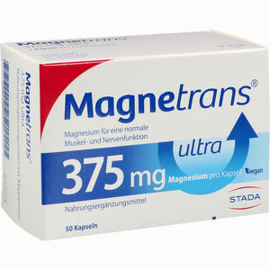 Magnetrans 375mg Ultra Kapseln  50 Stück - ab 12,40 €