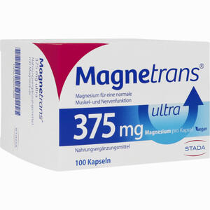 Magnetrans 375mg Ultra Kapseln  100 Stück Magnetrans 375mg Ultra Kapseln  100 Stück