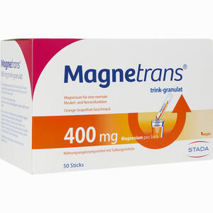 Magnetrans 400mg Trink- Granulat  50 x 5.5 g - ab 14,42 €