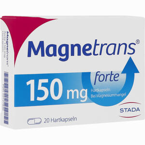 Magnetrans Forte 150mg Kapseln 20 Stück Magnetrans Forte 150mg Kapseln 20 Stück