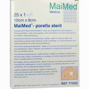 Maimed- Porefix Steril 10cmx8cm 25 x 1 Stück - ab 2,99 €