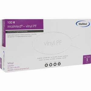 Maimed- Vinyl Puderfrei Klein Unsteril Handschuhe 100 Stück - ab 7,58 €