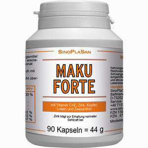 Makula Forte Zeaxanthin/lutein Kapseln 90 Stück - ab 0,00 €