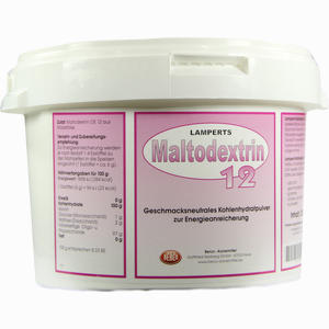 Maltodextrin 12 Lamperts 1200 g - ab 10,05 €