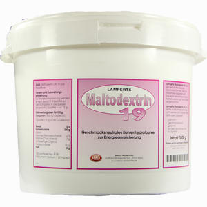 Maltodextrin 19 Lamperts Pulver 3500 g - ab 22,86 €