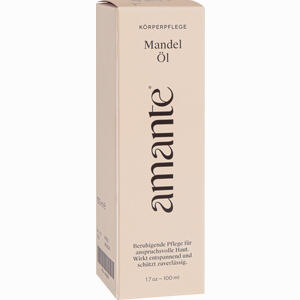 Mandelöl 100 % Rein - Hautpflegeöl Amante Öl 100 ml - ab 4,94 €