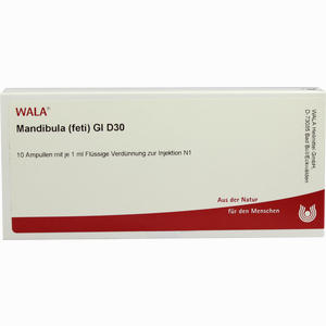 Mandibula (feti) Gl D30 Ampullen 10 x 1 ml - ab 20,63 €
