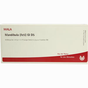 Mandibula (feti) Gl D5 Ampullen 10 x 1 ml - ab 26,72 €