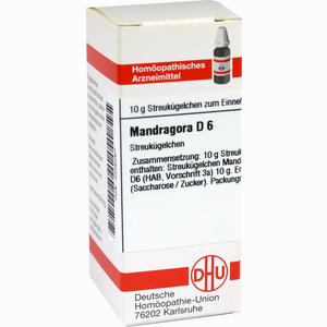 Mandragora D6 Globuli 10 g - ab 7,66 €
