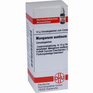 Manganum Acet D12 Globuli 10 g - ab 7,65 €
