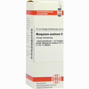 Manganum Acet D6 Dilution 20 ml - ab 11,56 €