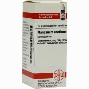 Manganum Aceticum C30 Globuli  10 g - ab 8,35 €