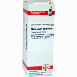 Manganum Sulf D6 Dilution 20 ml - ab 9,44 €