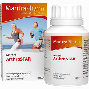 Mantra Arthrostar Gelenkernährung mit Weihrauch Kapseln 120 Stück - ab 0,00 &euro;