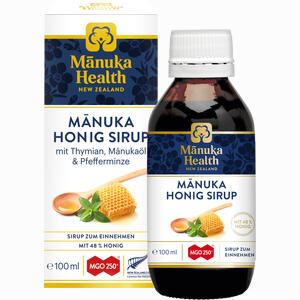 Manuka Health Mgo 250+ Manuka Honig Sirup  100 ml - ab 13,55 €