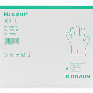 Manuplast Pe L Handschuhe 100 Stück - ab 1,47 €