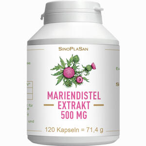 Mariendistelextrakt 500mg Mono Kapseln 120 Stück - ab 15,21 €