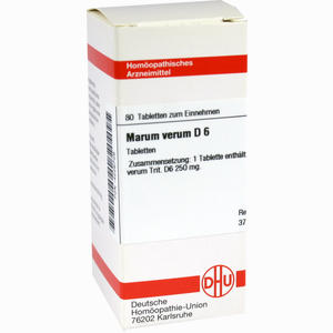 Marum Verum D6 Tabletten 80 Stück - ab 8,88 &euro;