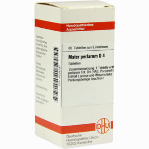 Mater Perlarum D4 Tabletten 80 Stück - ab 10,00 &euro;