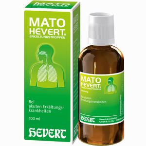 Mato Hevert Erkältungstropfen  100 ml - ab 19,72 €