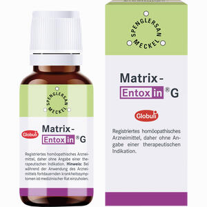Matrix- Entoxin G Globuli 10 g - ab 10,63 €