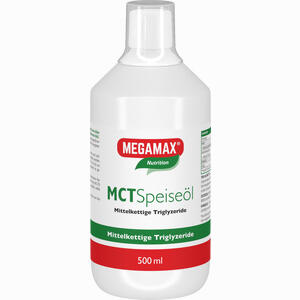 Mct 100% Rein Megamax Öl 500 ml - ab 9,51 €