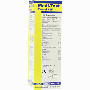 Medi Test Combi 5n Teststreifen 100 Stück - ab 0,00 €