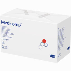 Medicomp 10x20cm Unsterile Kompressen  100 Stück - ab 26,51 €
