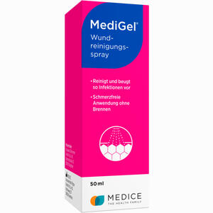 Medigel Wundreinigungsspray  50 ml - ab 4,49 €